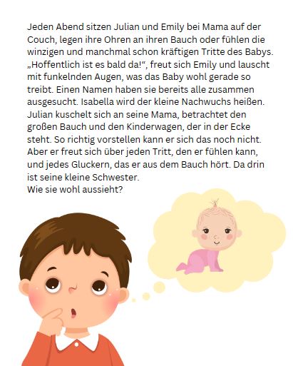 Hurra! Wir bekommen ein Geschwisterchen!: Eine kleine Schwester für Geschwister
