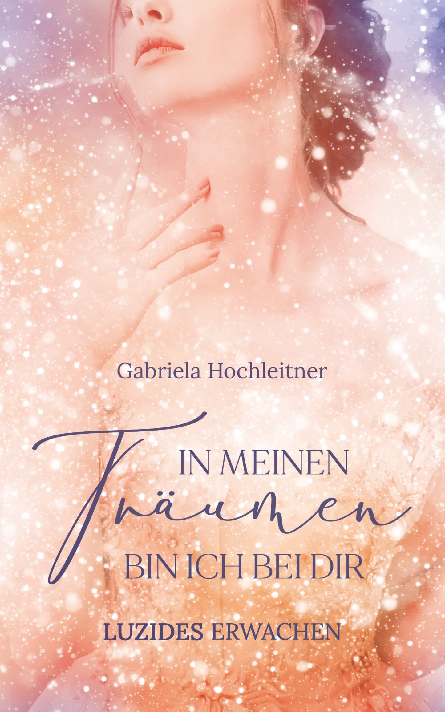 Set Träume - Roman "In meinen Träumen bin ich bei dir - luzides Erwachen" + Traumtagebuch Mandala lila
