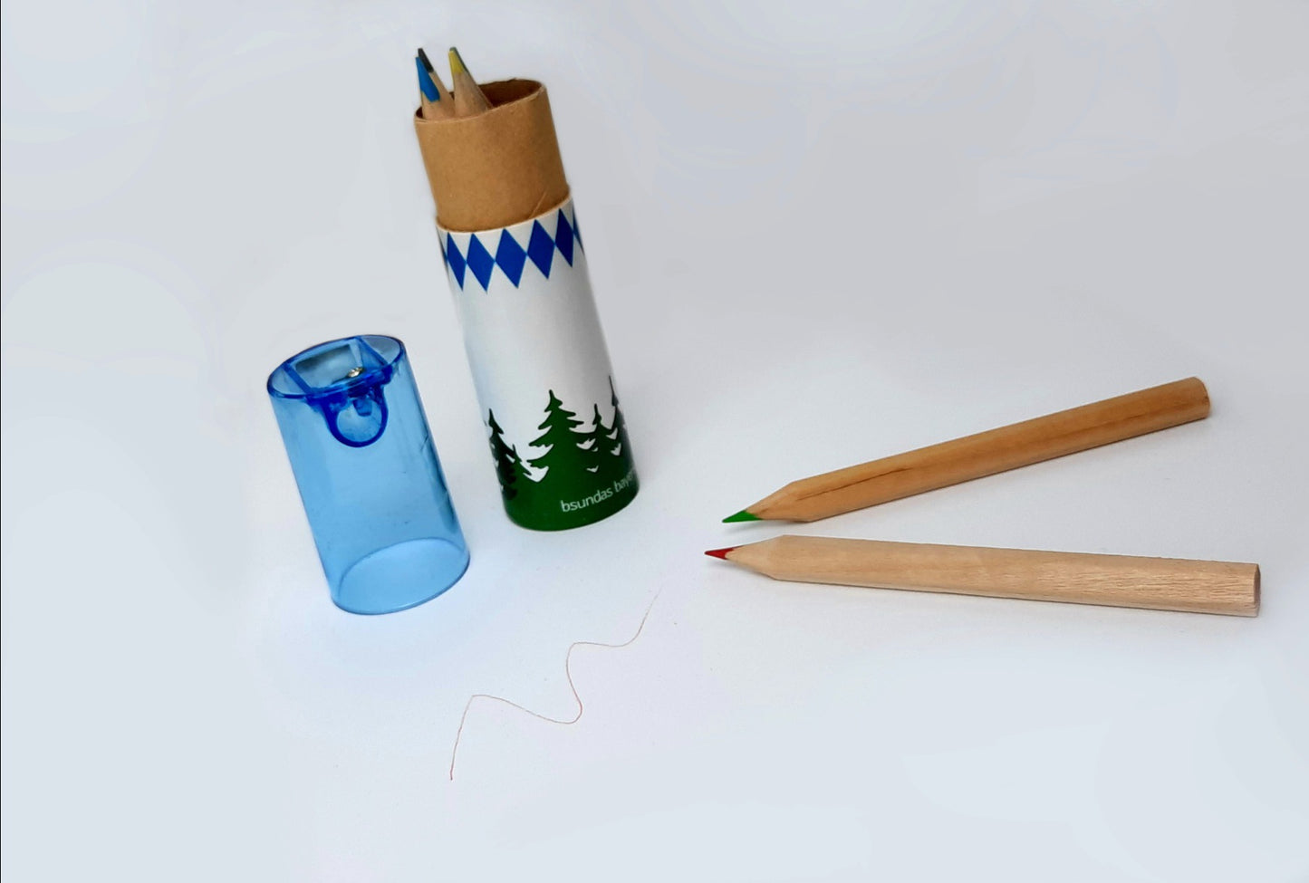 20 x Malset für Kinder inklusive Spitzer und bayerischem Design