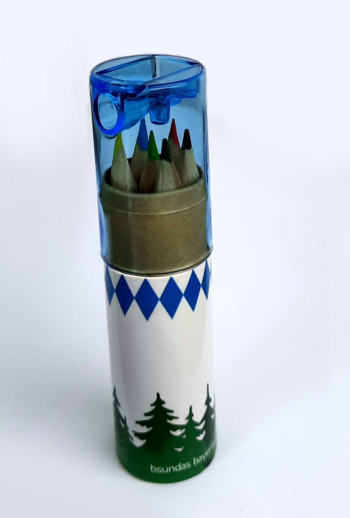 8 teiliges bayerisches Malset für Kinder inklusive Spitzer