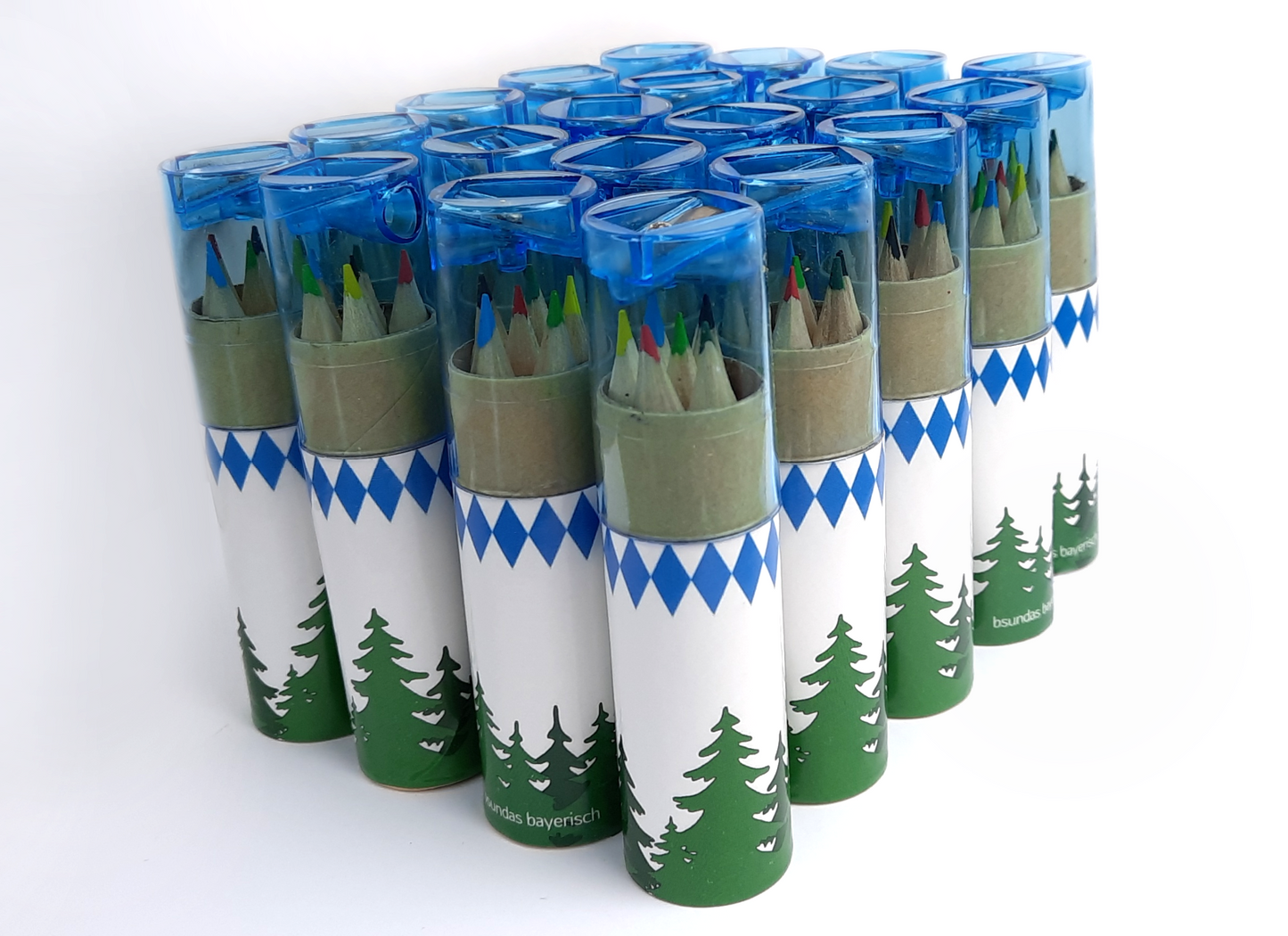 20 x Malset für Kinder inklusive Spitzer und bayerischem Design