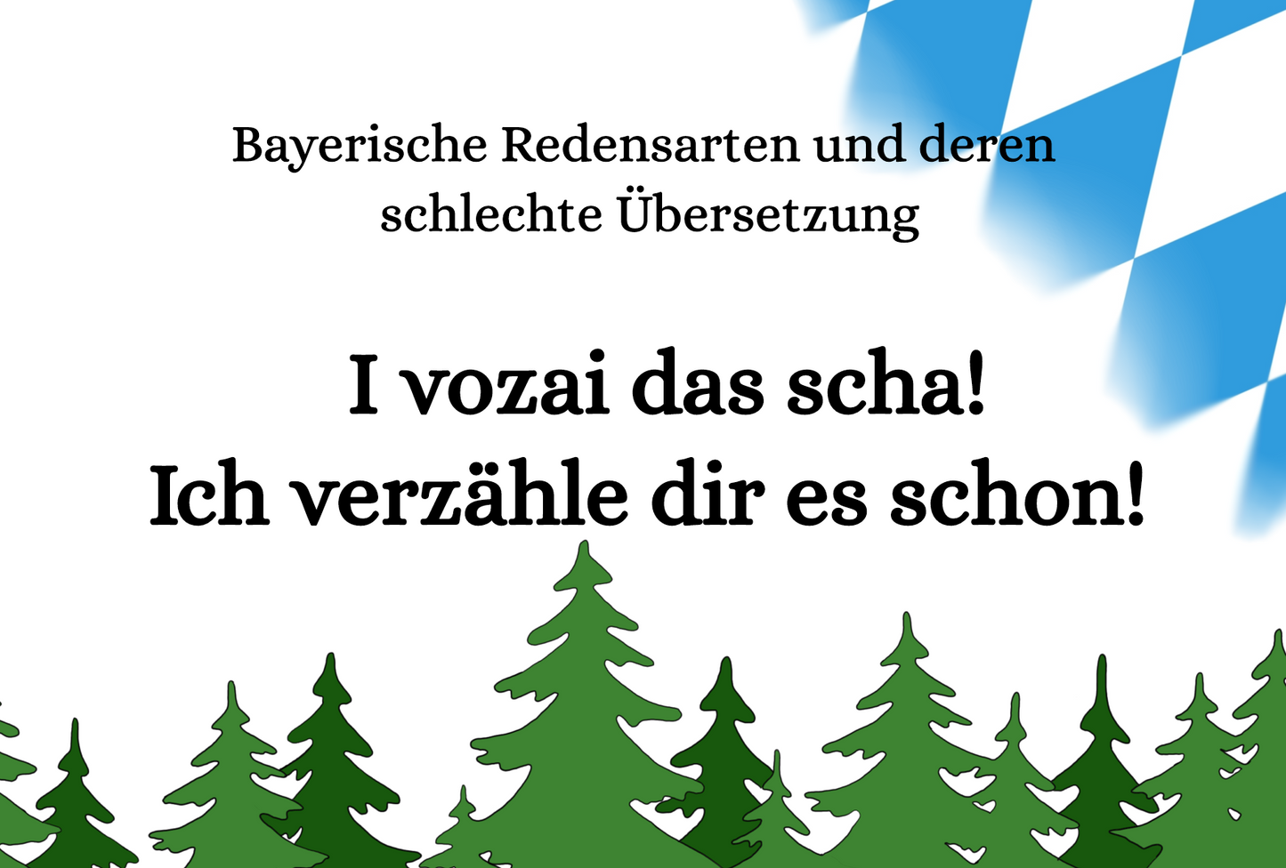 Bayerische Postkarten - Set 50 Stück -10x 5 verschiedene Postkarten typisch Bayern