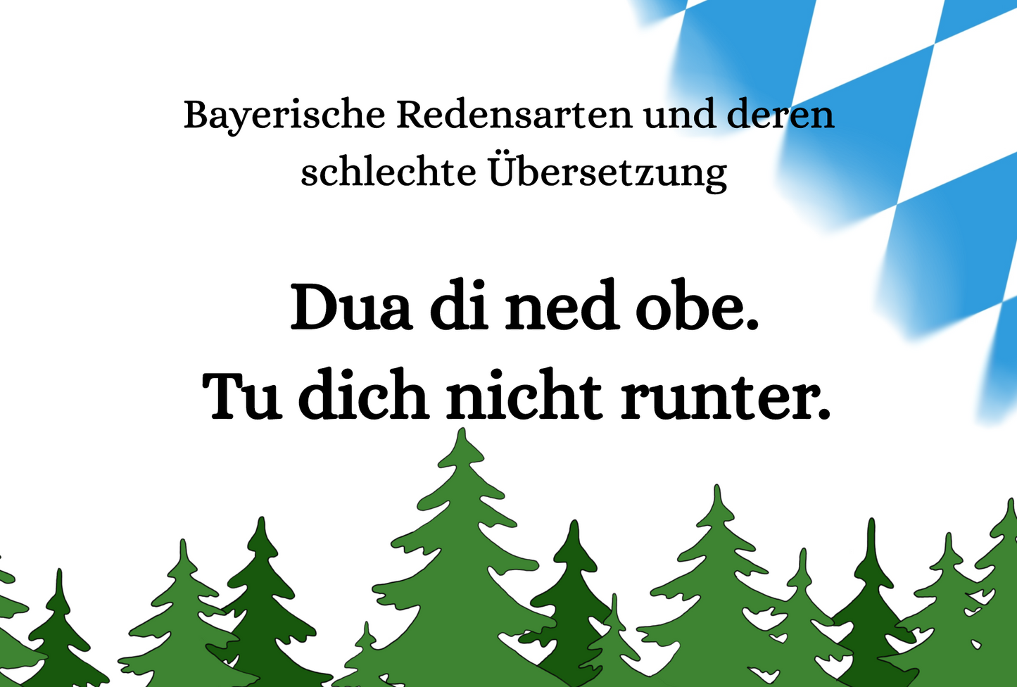 Bayerische Postkarten - Set 50 Stück -10x 5 verschiedene Postkarten typisch Bayern