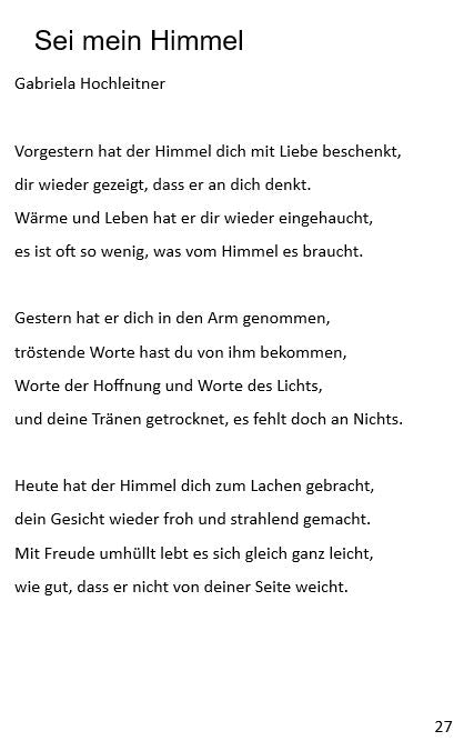 Gedankenfrei - Meditative Geschichten und Gedichte