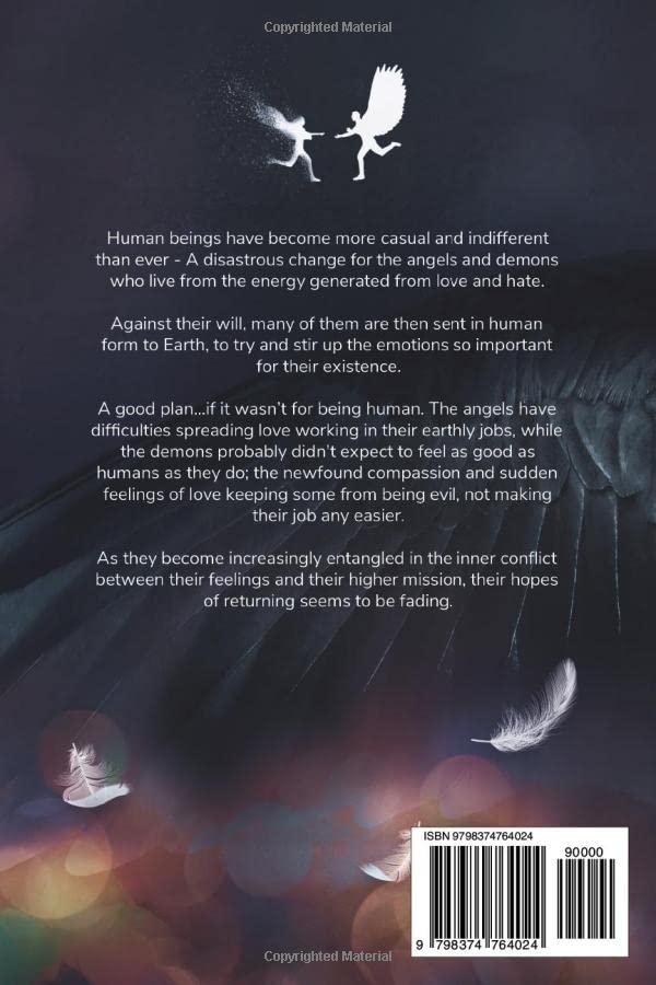 [IN]Human. - In Between Heaven and Mortality - english urban fantasy book